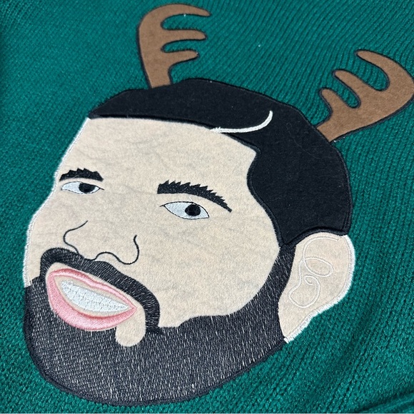 Drake funny Christmas sweater by American stitch - Picture 3 of 8